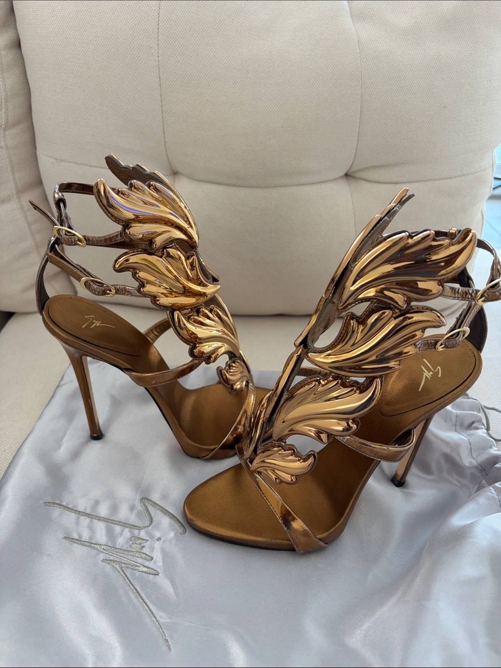 Giuseppe Zanotti Wing Cruel Summer Sz 37 - Picture 4 of 9